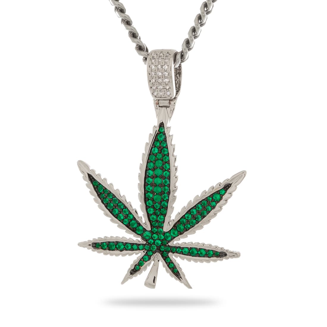 NEW CANNABIS NECKLACE in by King Ice