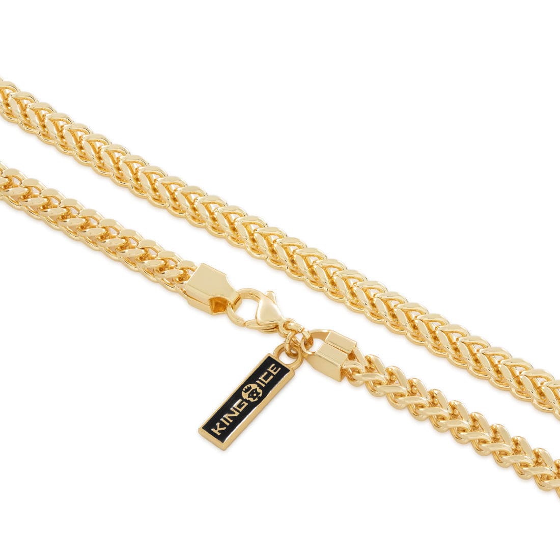 Solid Gold 4mm Franco Chain in by King Ice