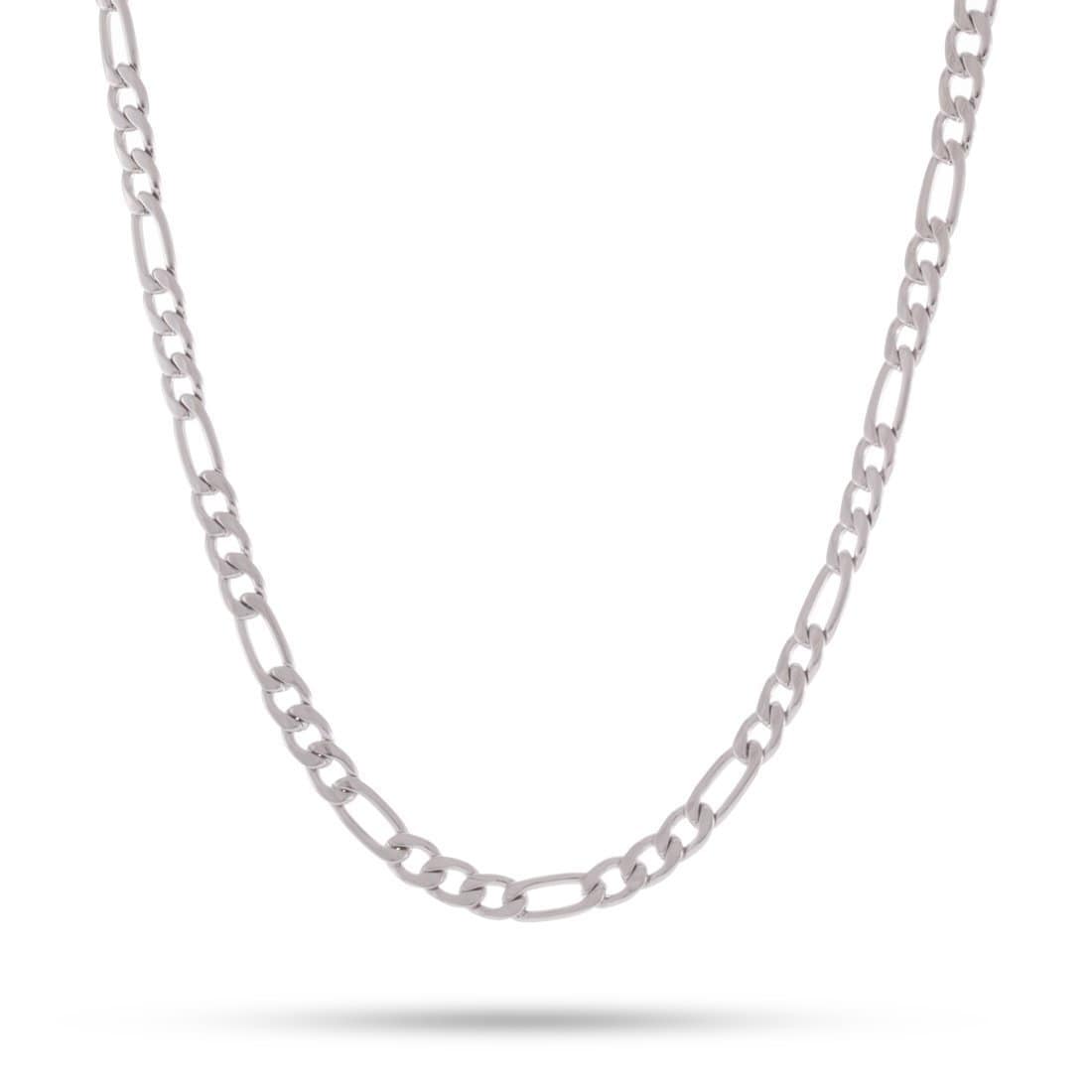 Solid Gold 5mm Figaro Chain  in  Mens Chains