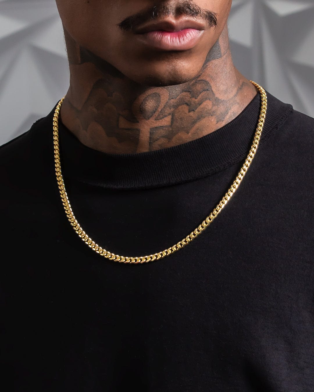 Solid Gold 5mm Miami Cuban Link Chain in by King Ice