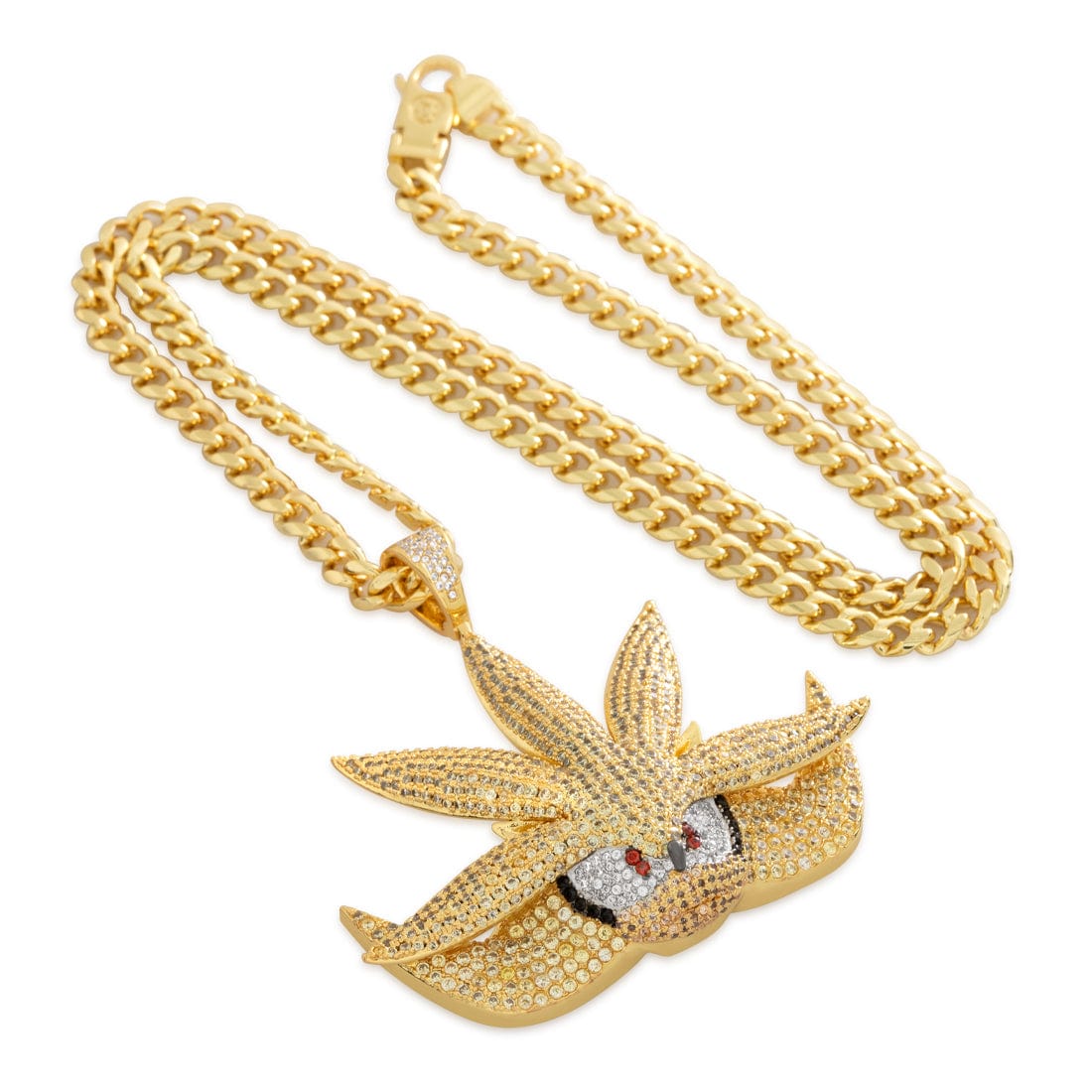 Sonic the Hedgehog x King Ice - Super Silver Necklace in by King Ice