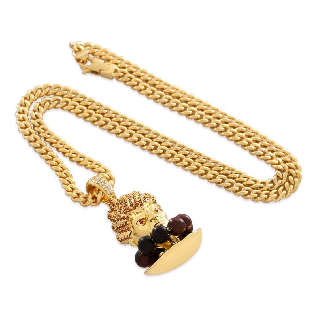 Street Fighter x King Ice - Akuma Necklace in 2" by King Ice