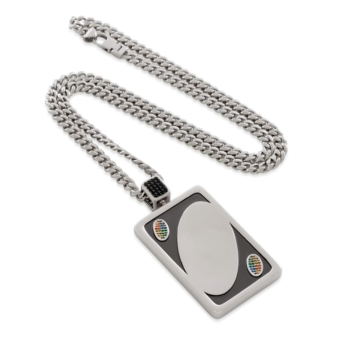 UNO x King Ice - Make Your Own Rules Necklace in 2.5" by King Ice
