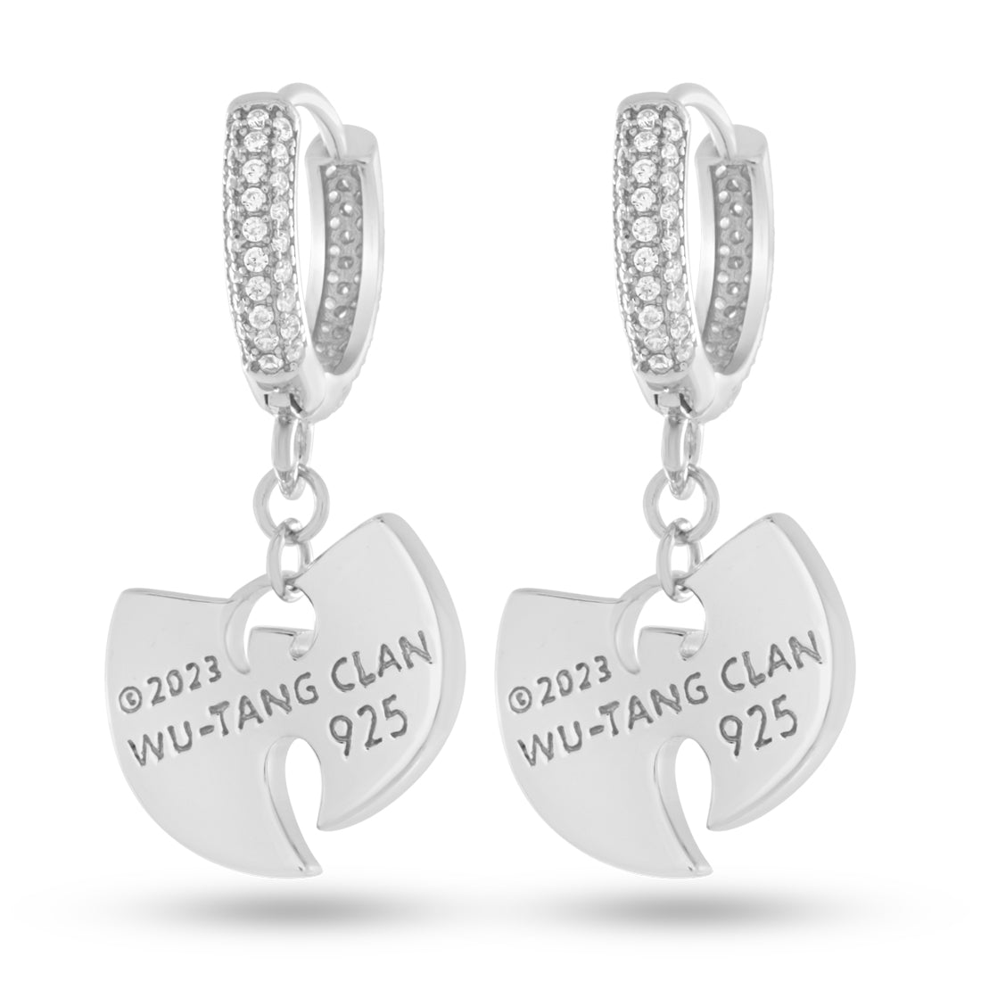 Wu-Tang x King Ice - 14mm Hanging Logo Earrings in by King Ice