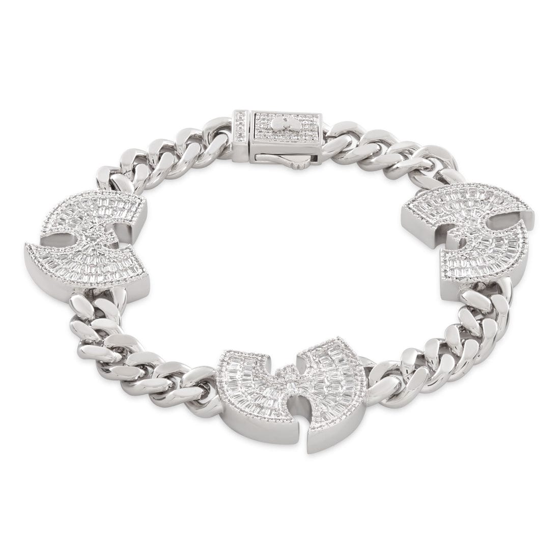 Wu-Tang x King Ice - Eternal Wu Bracelet in White Gold / 8" by King Ice