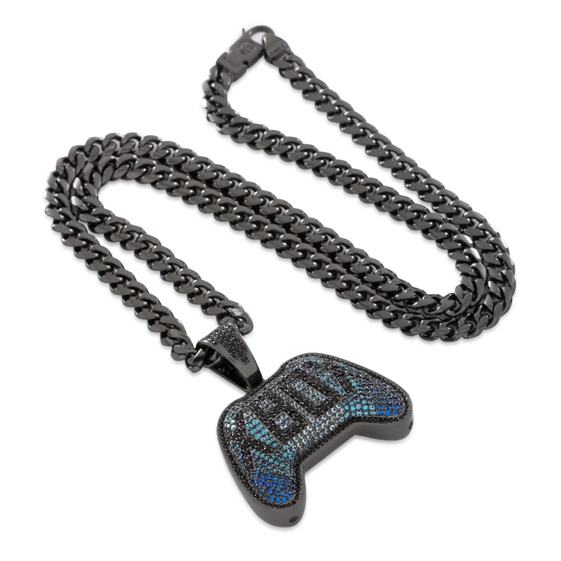 Xbox x King Ice - Ethereal Frost Necklace in Black Gold / 1.8" by King Ice