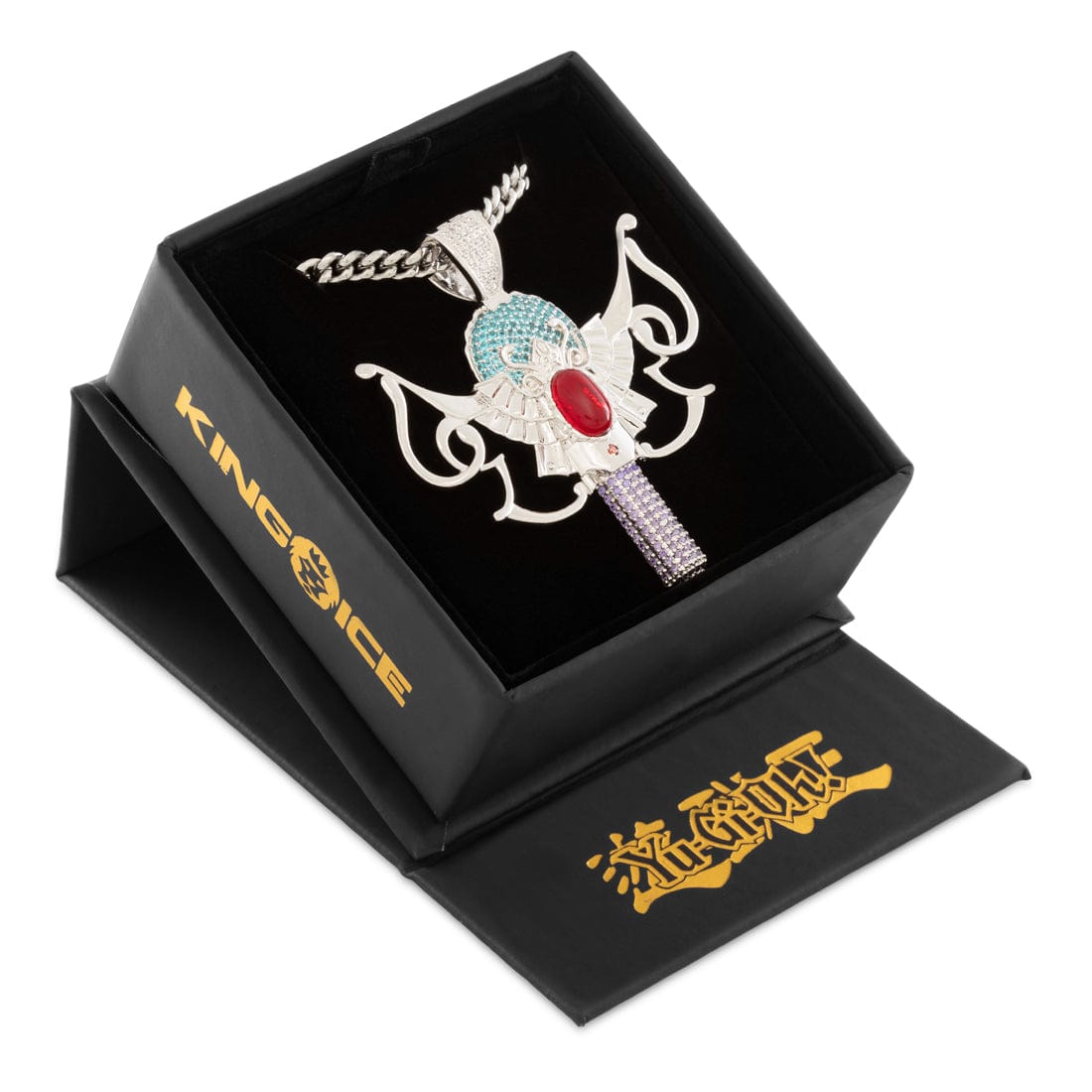 Yu-Gi-Oh! x King Ice - Monster Reborn Necklace  in  by King Ice