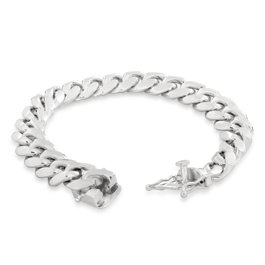 10mm Miami Cuban Link Bracelet in by King Ice