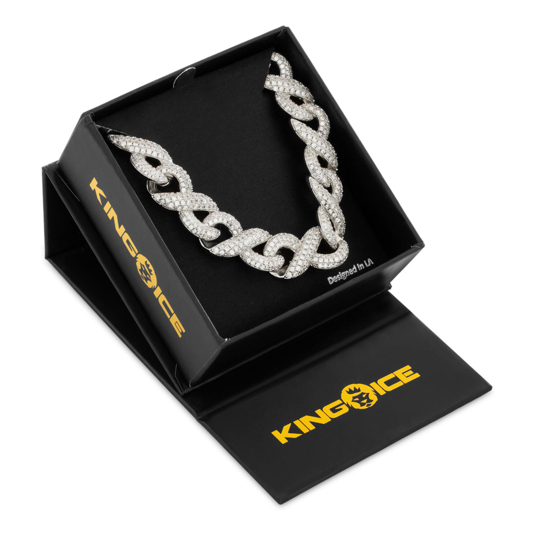 15mm Infinity Link Chain in by King Ice