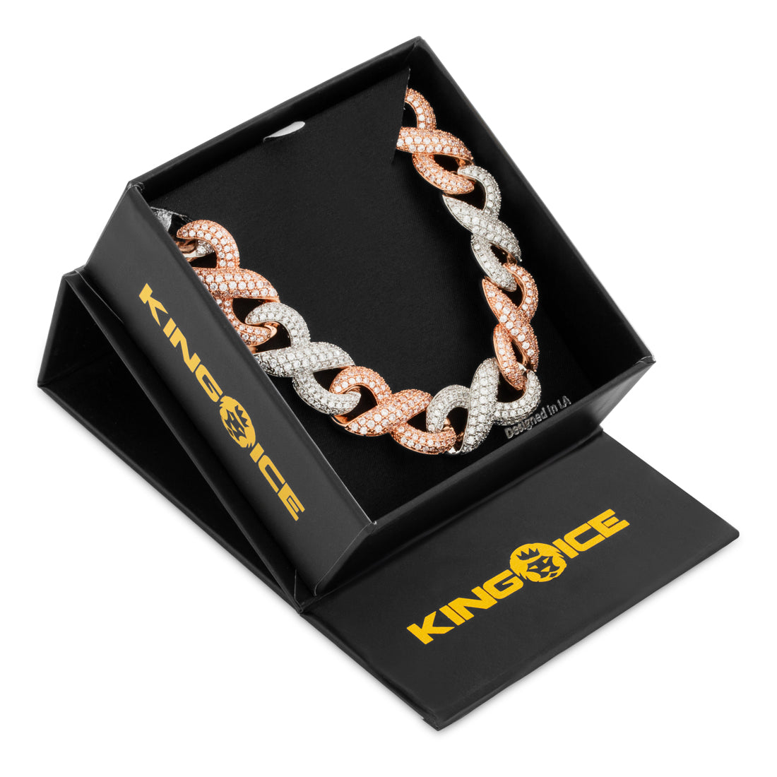 15mm Infinity Link Chain in by King Ice