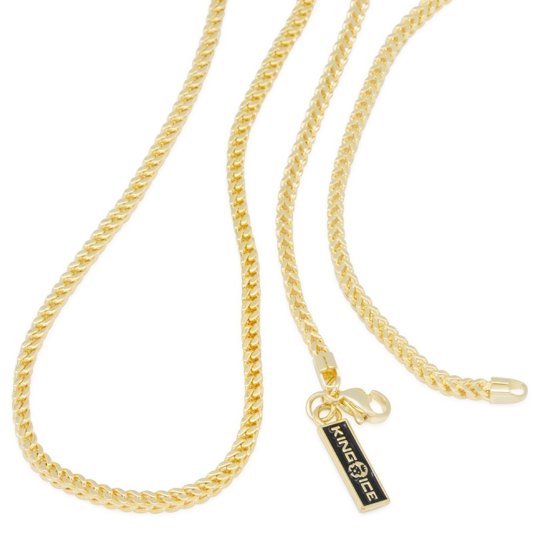 3mm Franco Chain Choker Set in by King Ice