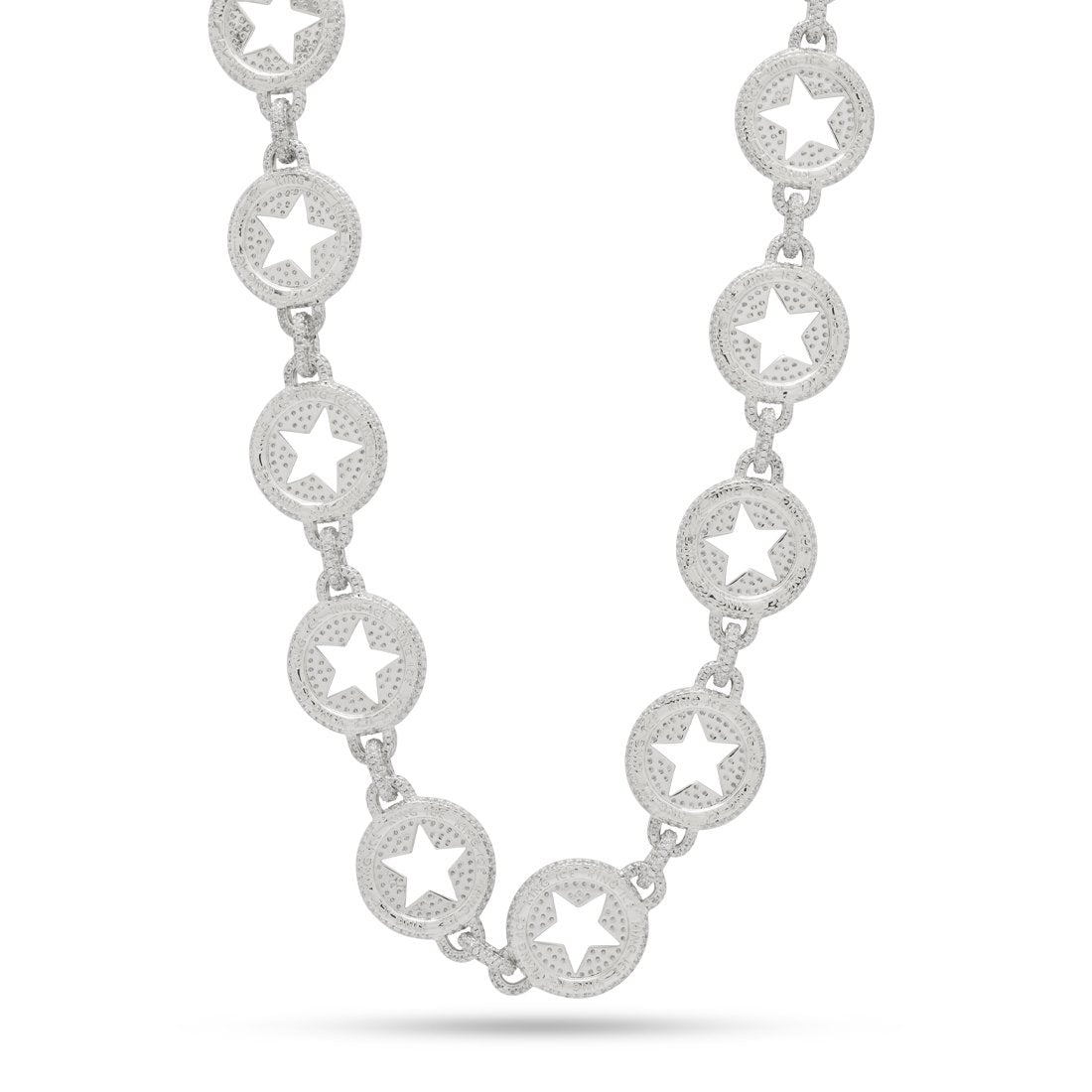 20mm Circled Star Chain in by King Ice