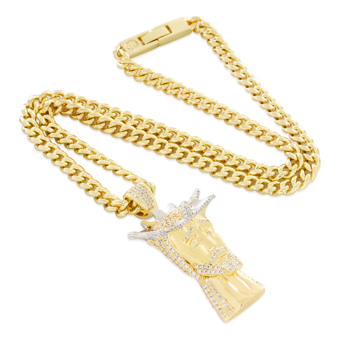 3D Boss Holy One Necklace in by King Ice