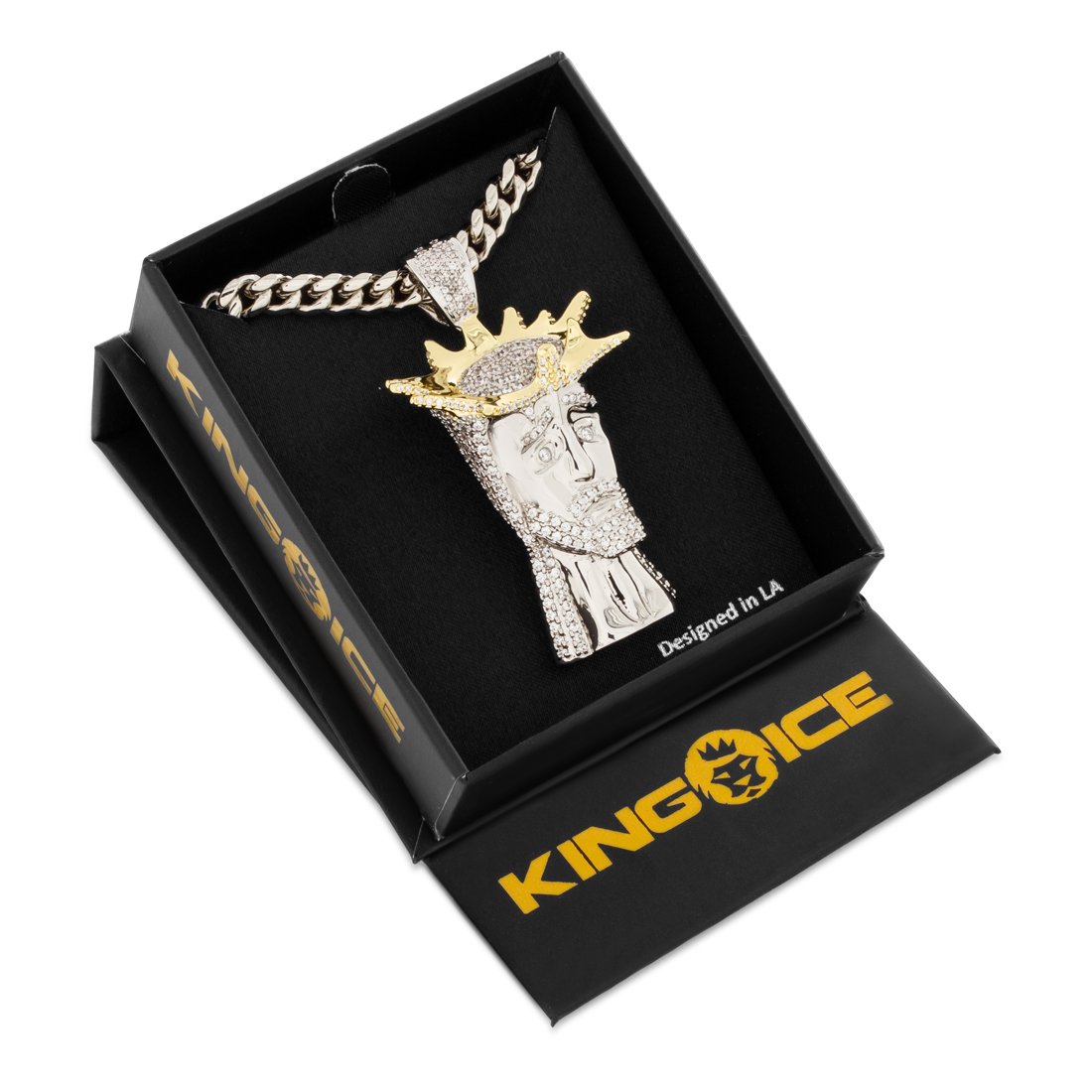 3D Boss Holy One Necklace in by King Ice