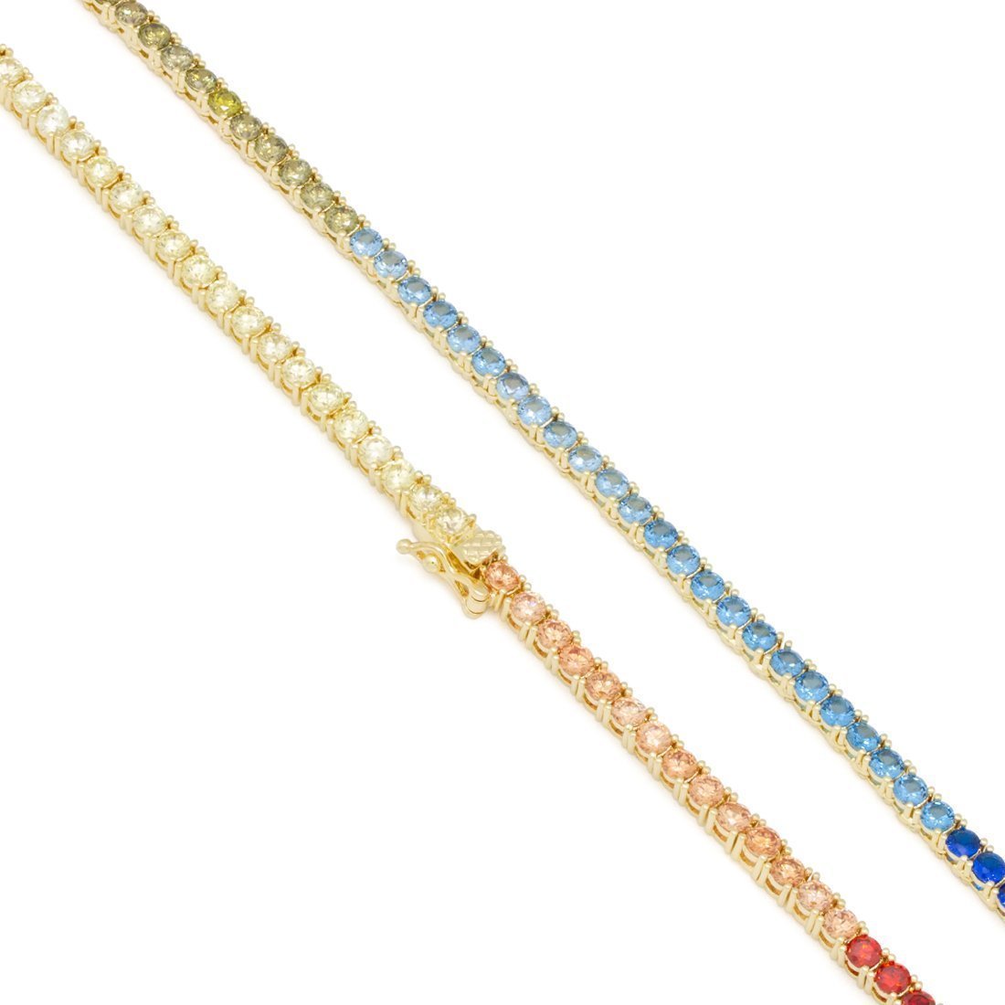 3mm Spectrum Tennis Chain in by King Ice