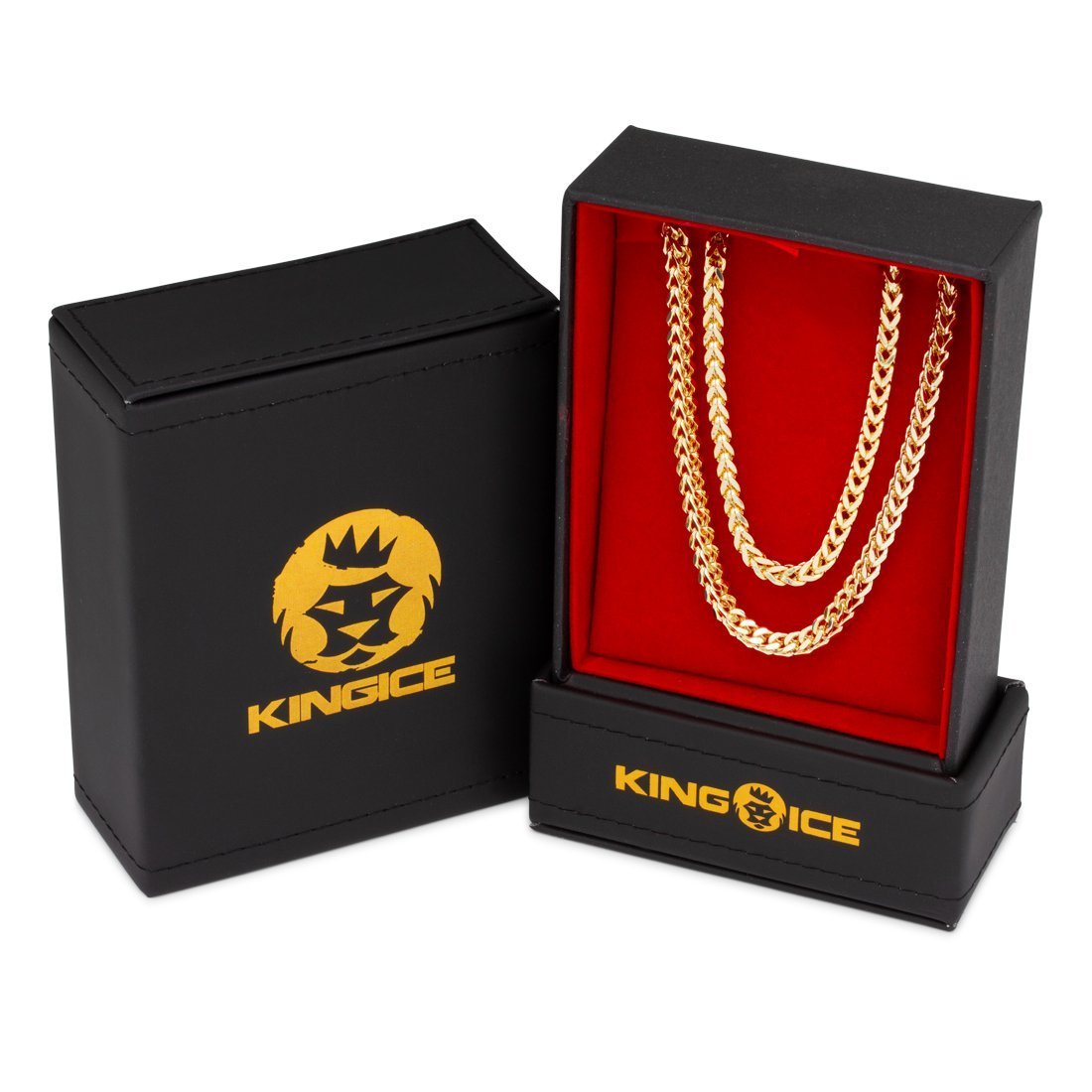 5mm Franco Chain Choker Set in by King Ice