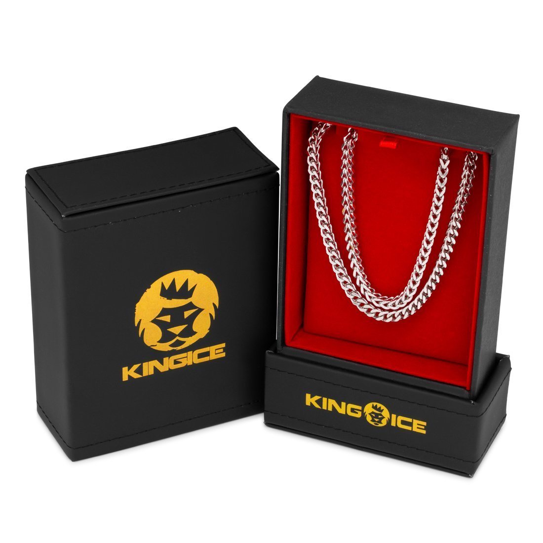 5mm Franco Chain Choker Set in by King Ice