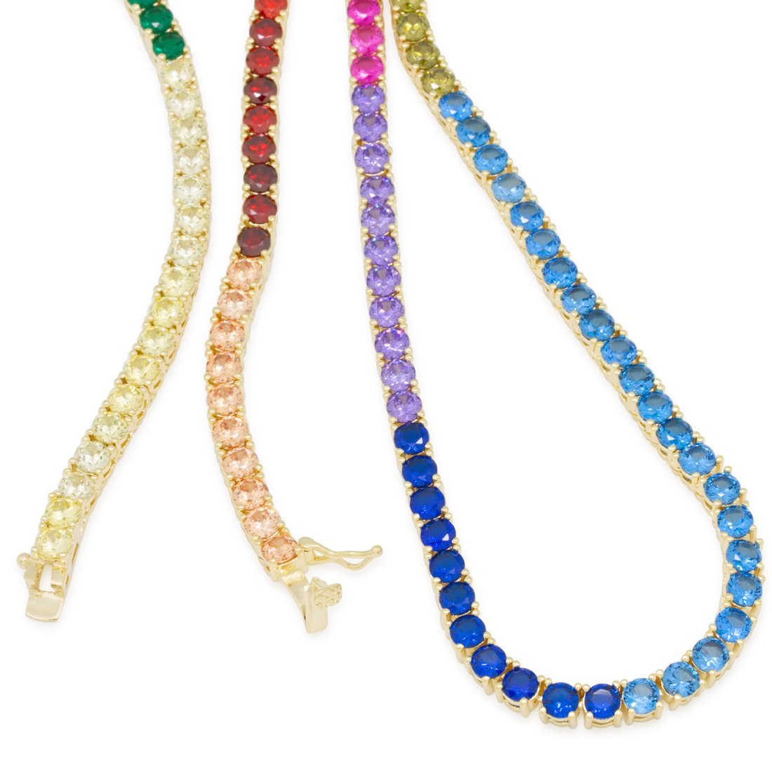 4mm Spectrum Tennis Chain in by King Ice