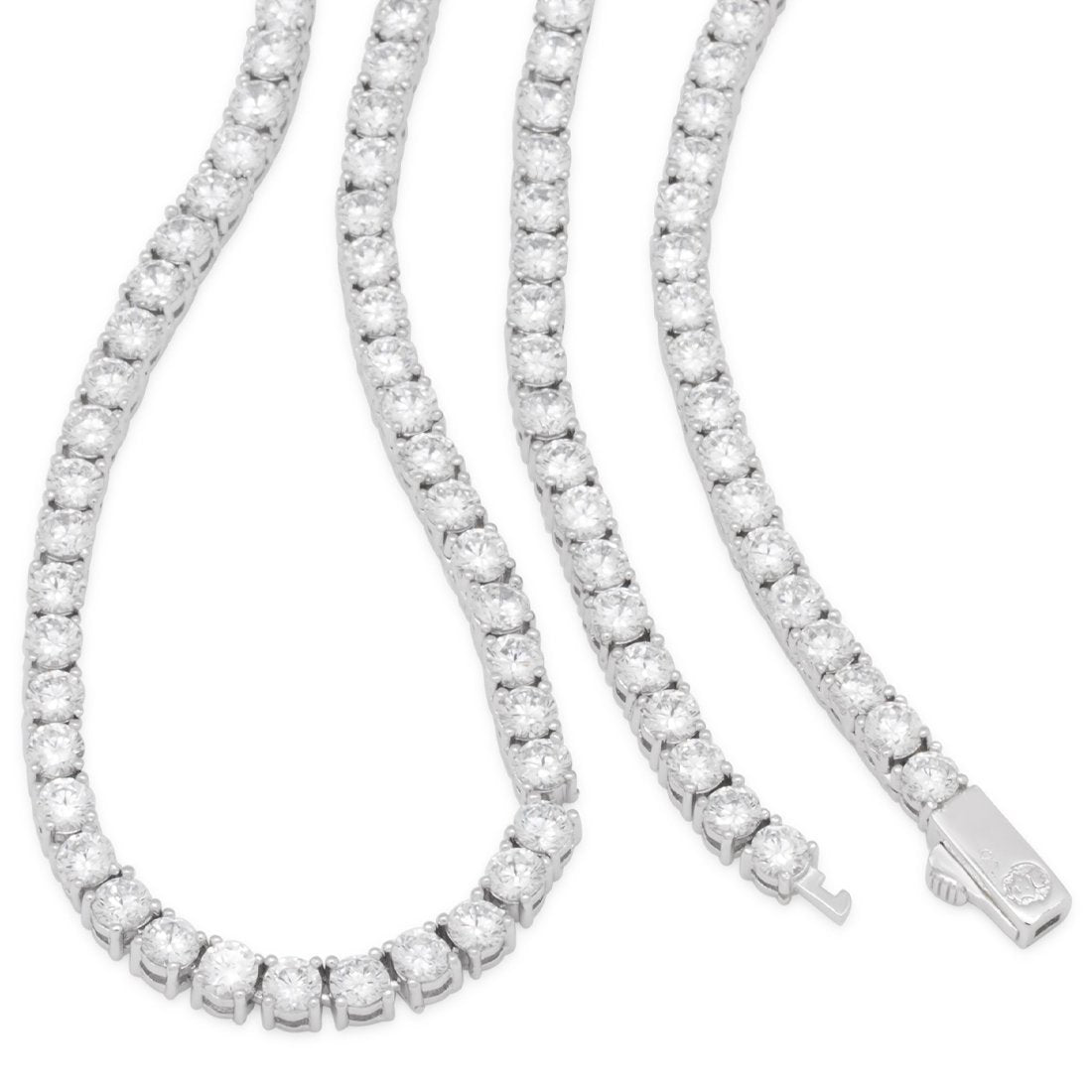 4mm Tennis Chain Choker Set in by King Ice