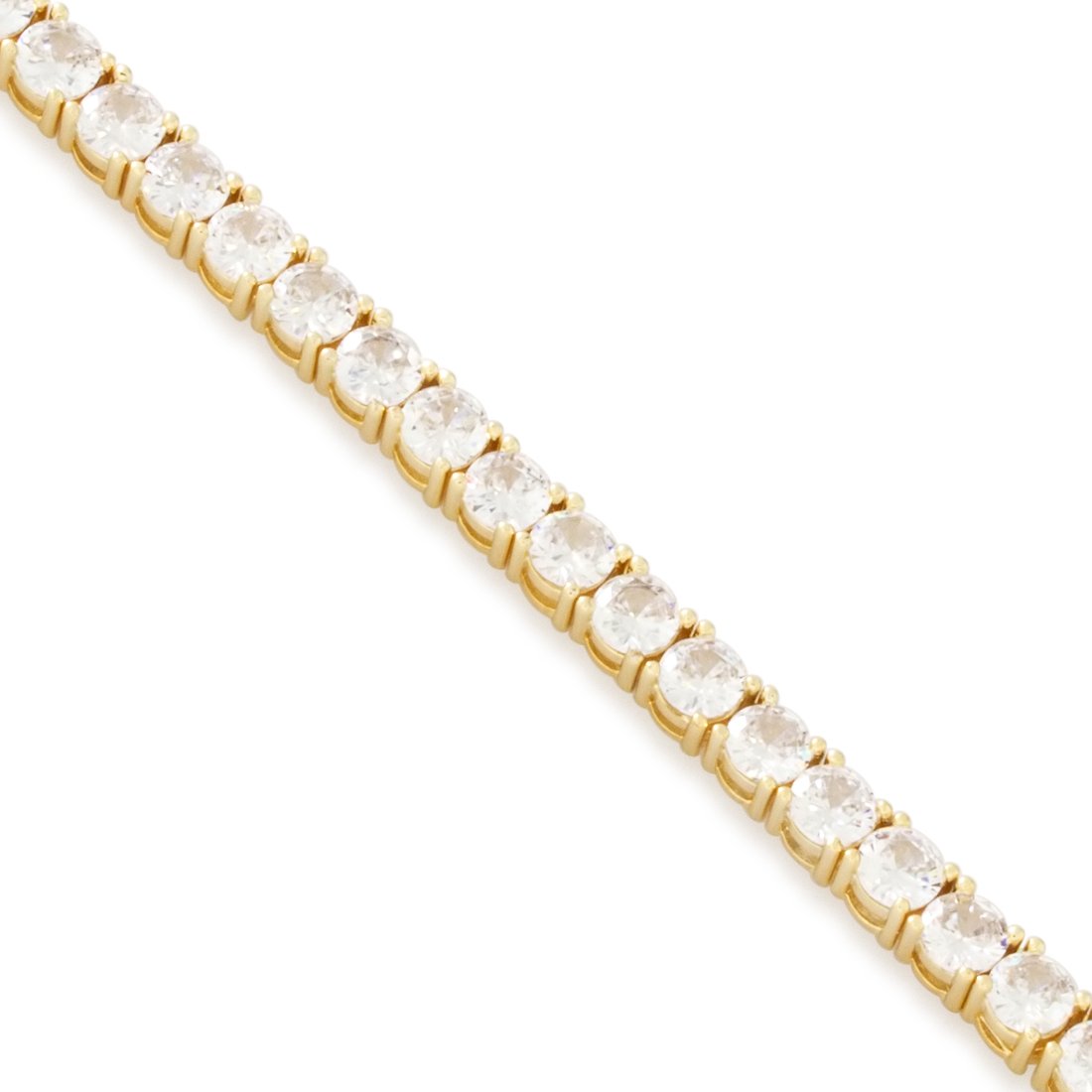4mm Tennis Choker Chain in by King Ice