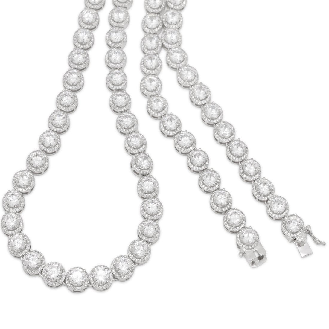 5mm Brilliant-Cut Tennis Chain in by King Ice