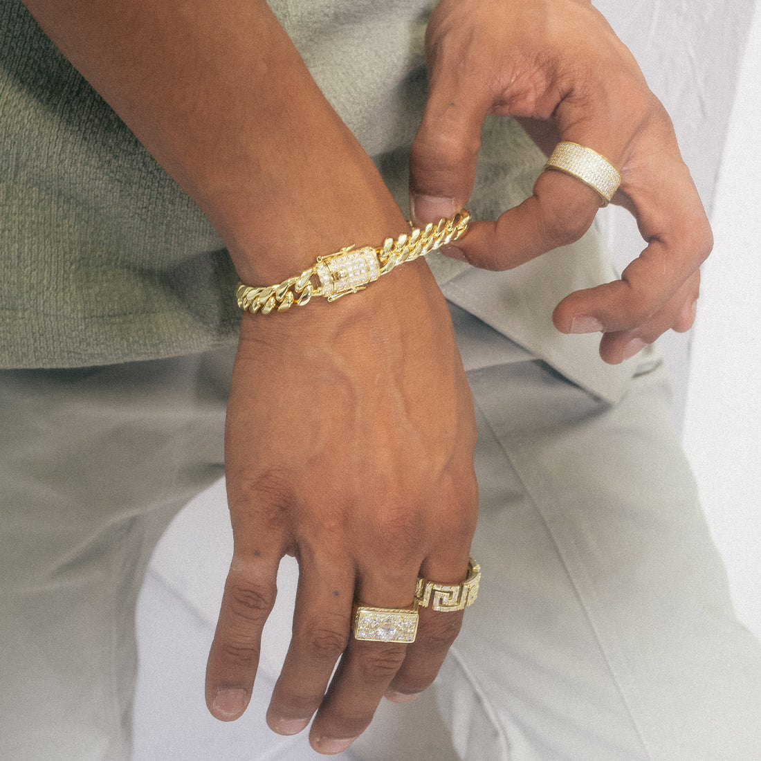 5mm Miami Cuban Link Bracelet in by King Ice