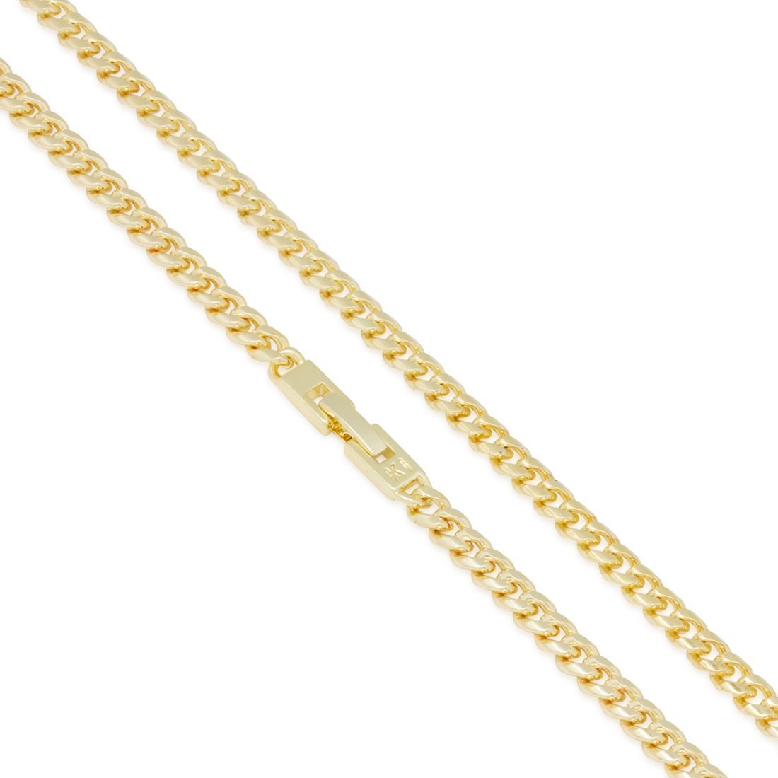 5mm Miami Cuban Link Chain Choker Set in by King Ice