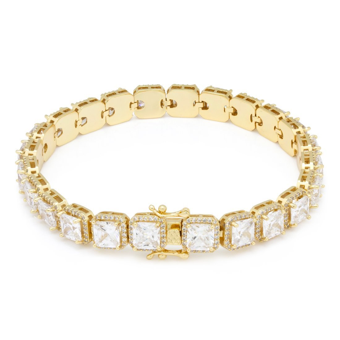 5mm Princess-Cut Tennis Bracelet in by King Ice