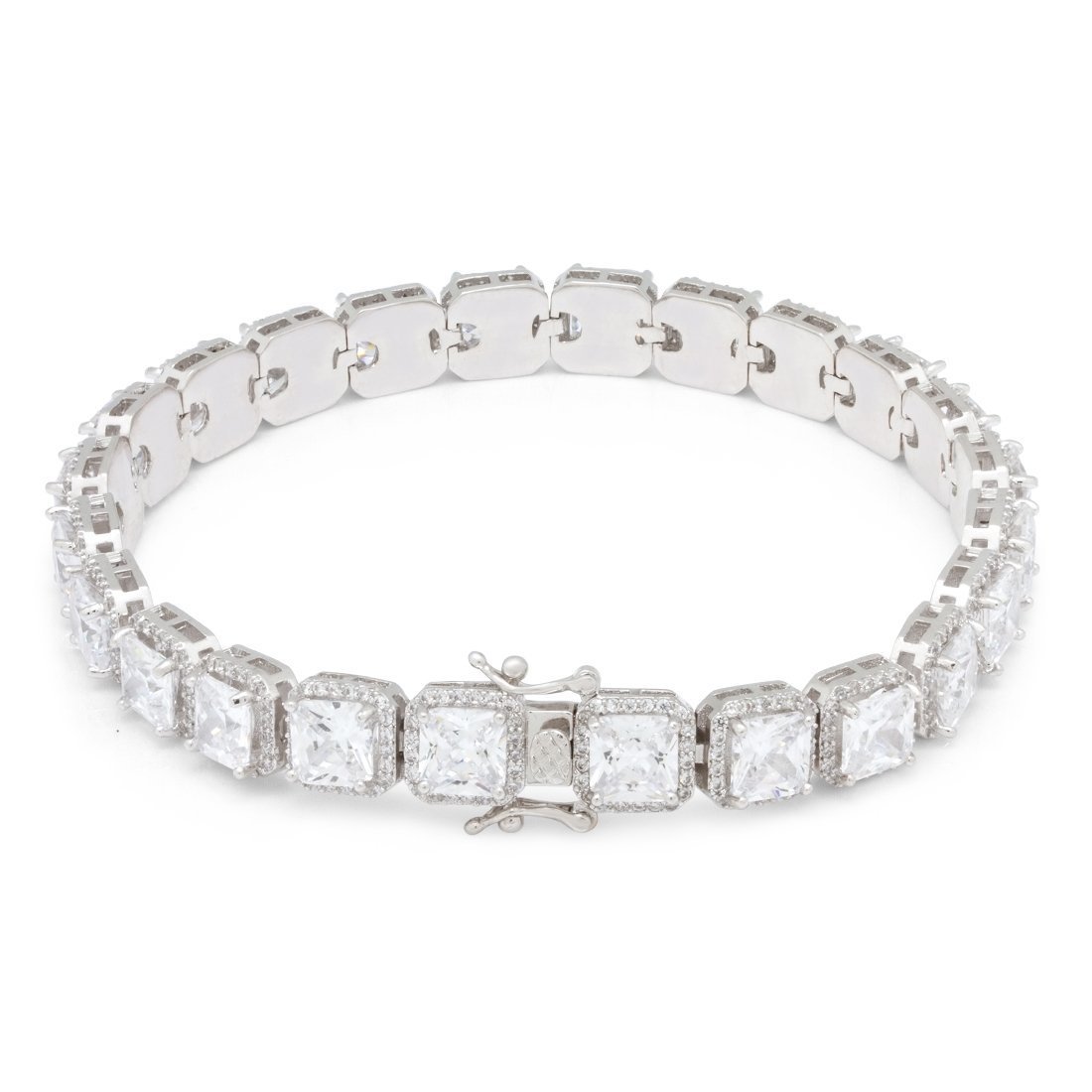5mm Princess-Cut Tennis Bracelet in by King Ice