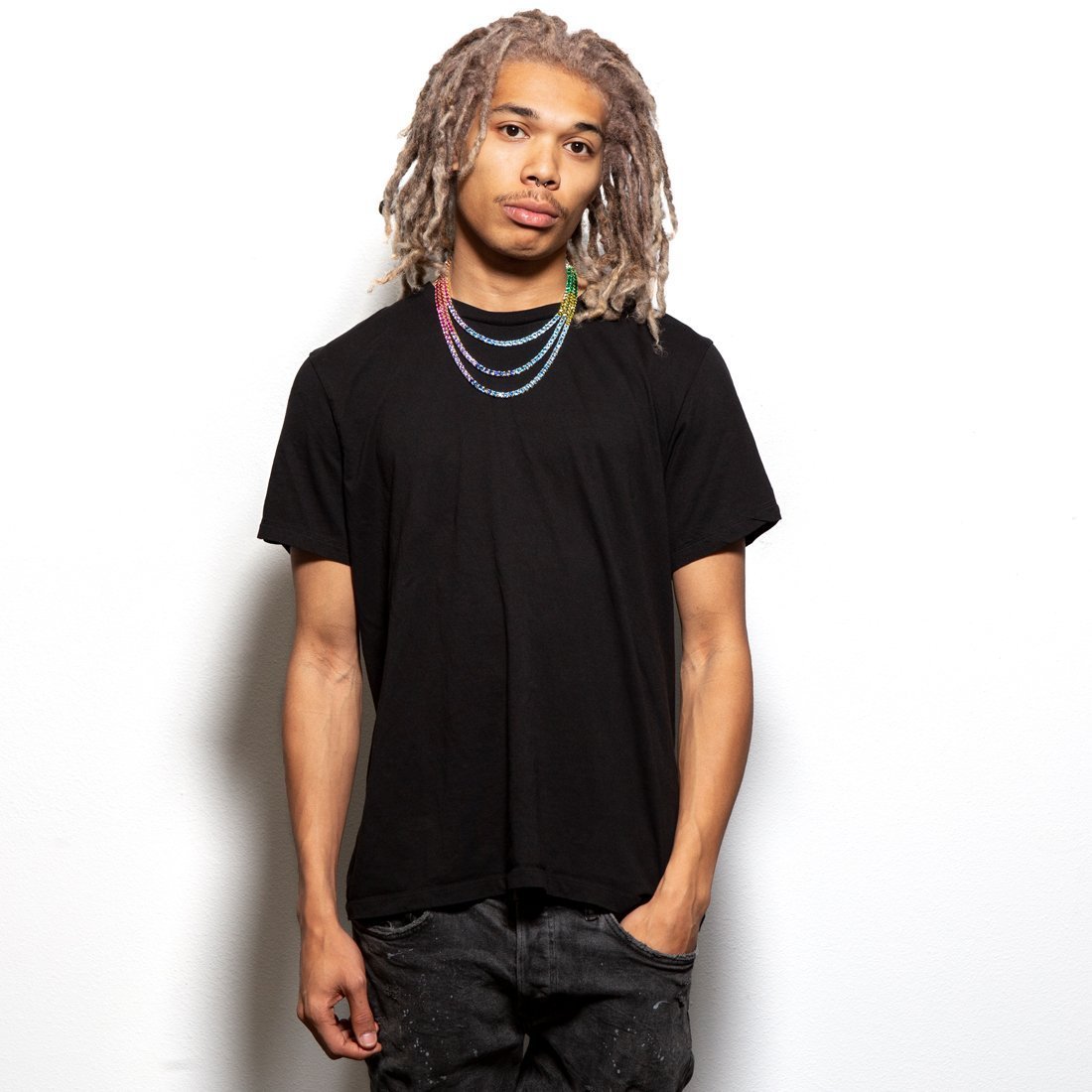 5mm Spectrum Tennis Chain in by King Ice