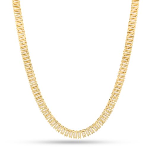 6mm Baguette Tennis Chain in by King Ice