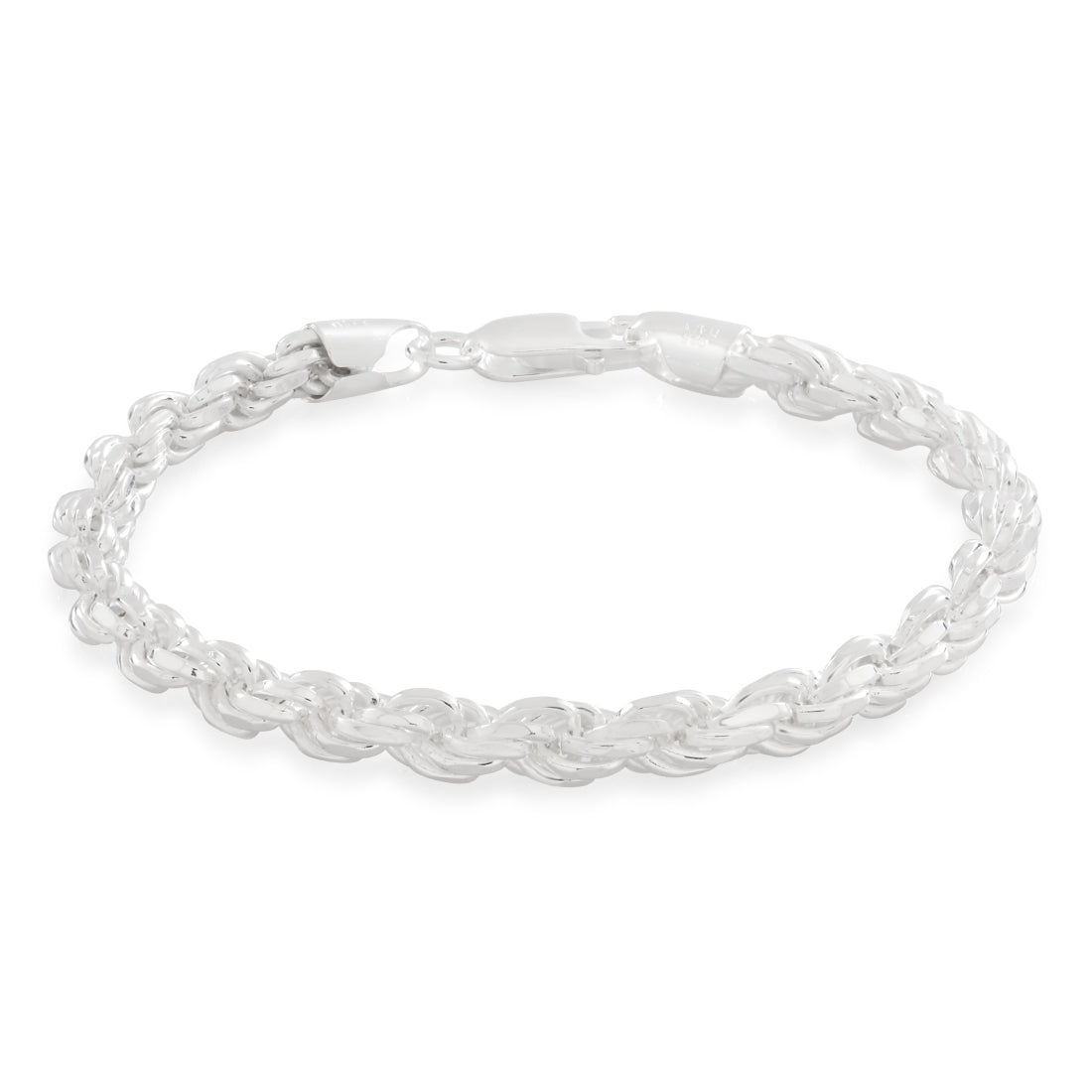 5mm Rope Bracelet in by King Ice