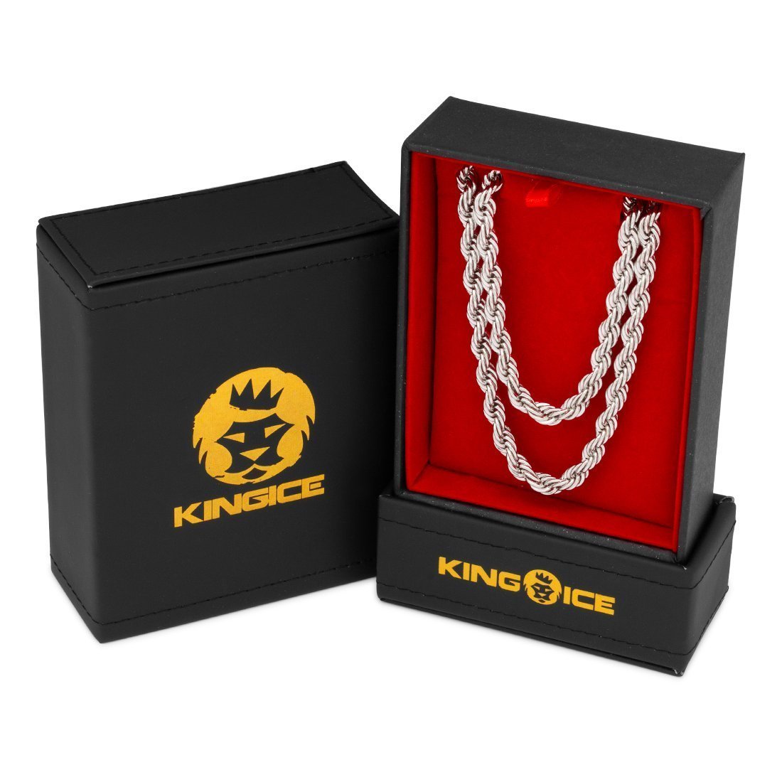 5mm Rope Chain Choker Set in by King Ice