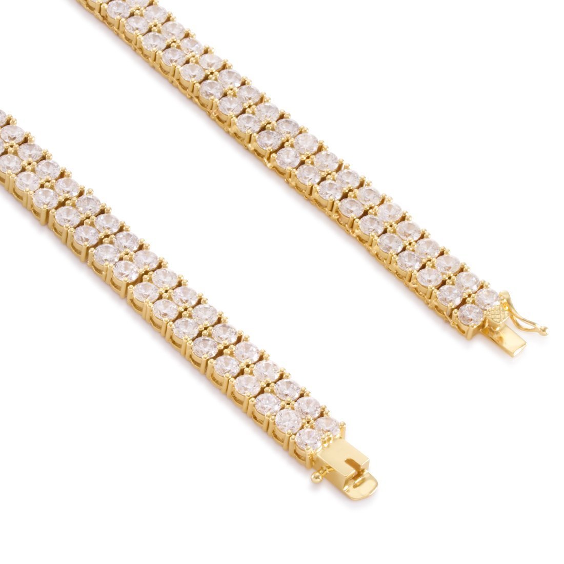 8mm Double-Row Tennis Chain in by King Ice
