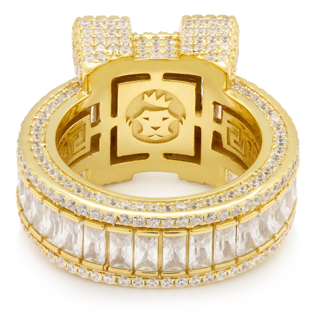 Baguette-Cut Platform Ring in by King Ice