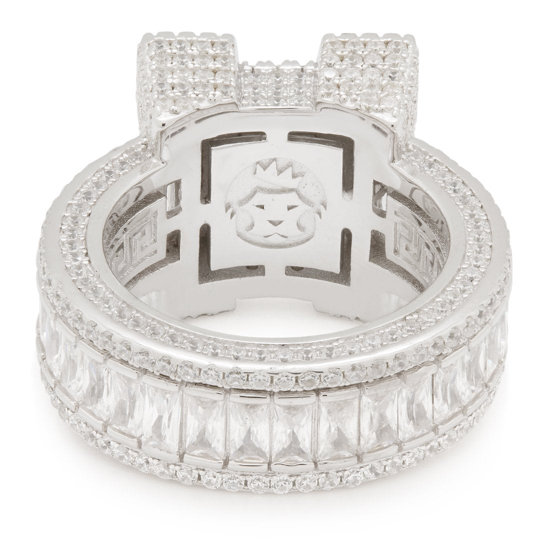 Baguette-Cut Platform Ring in by King Ice