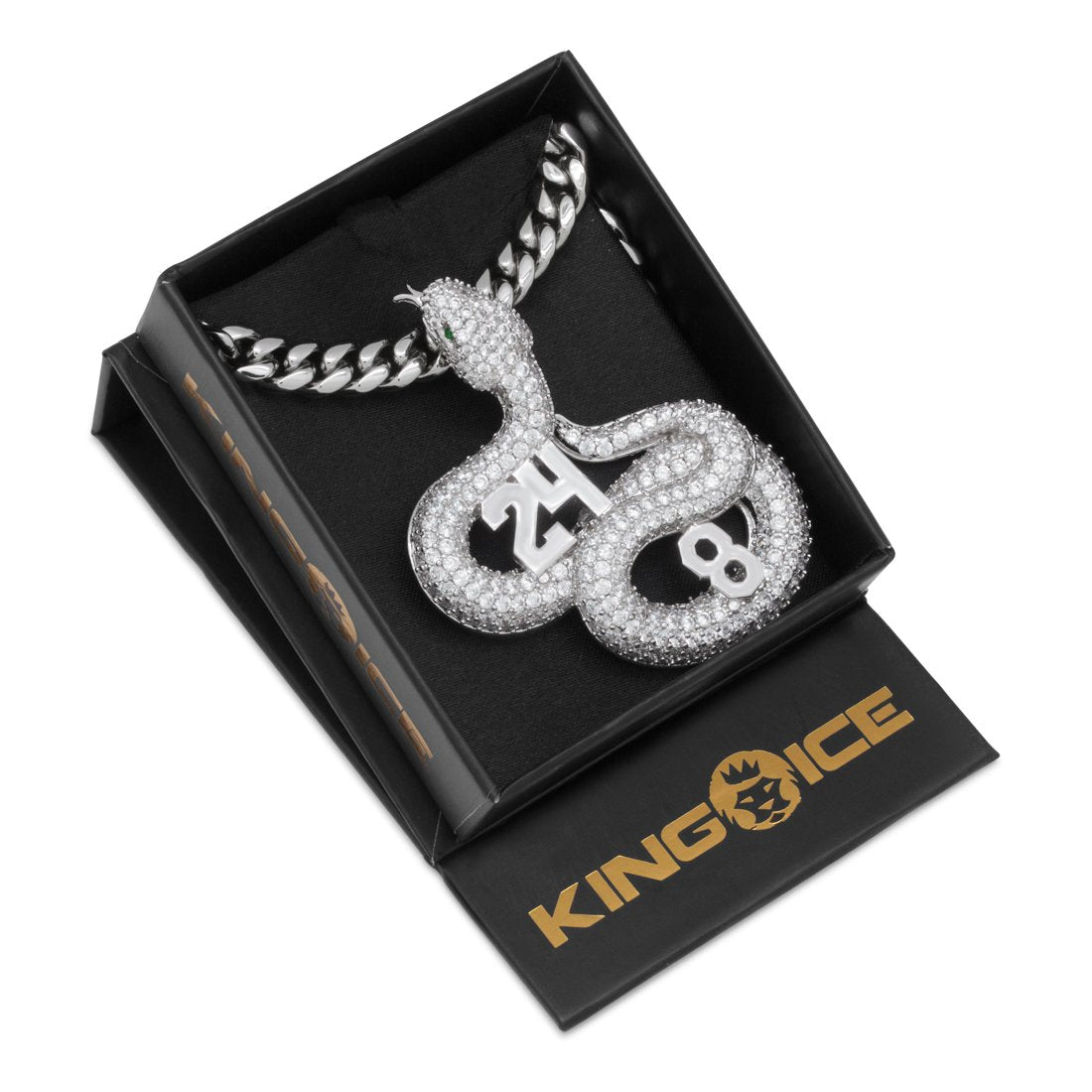 Black Mamba Eras Necklace in by King Ice