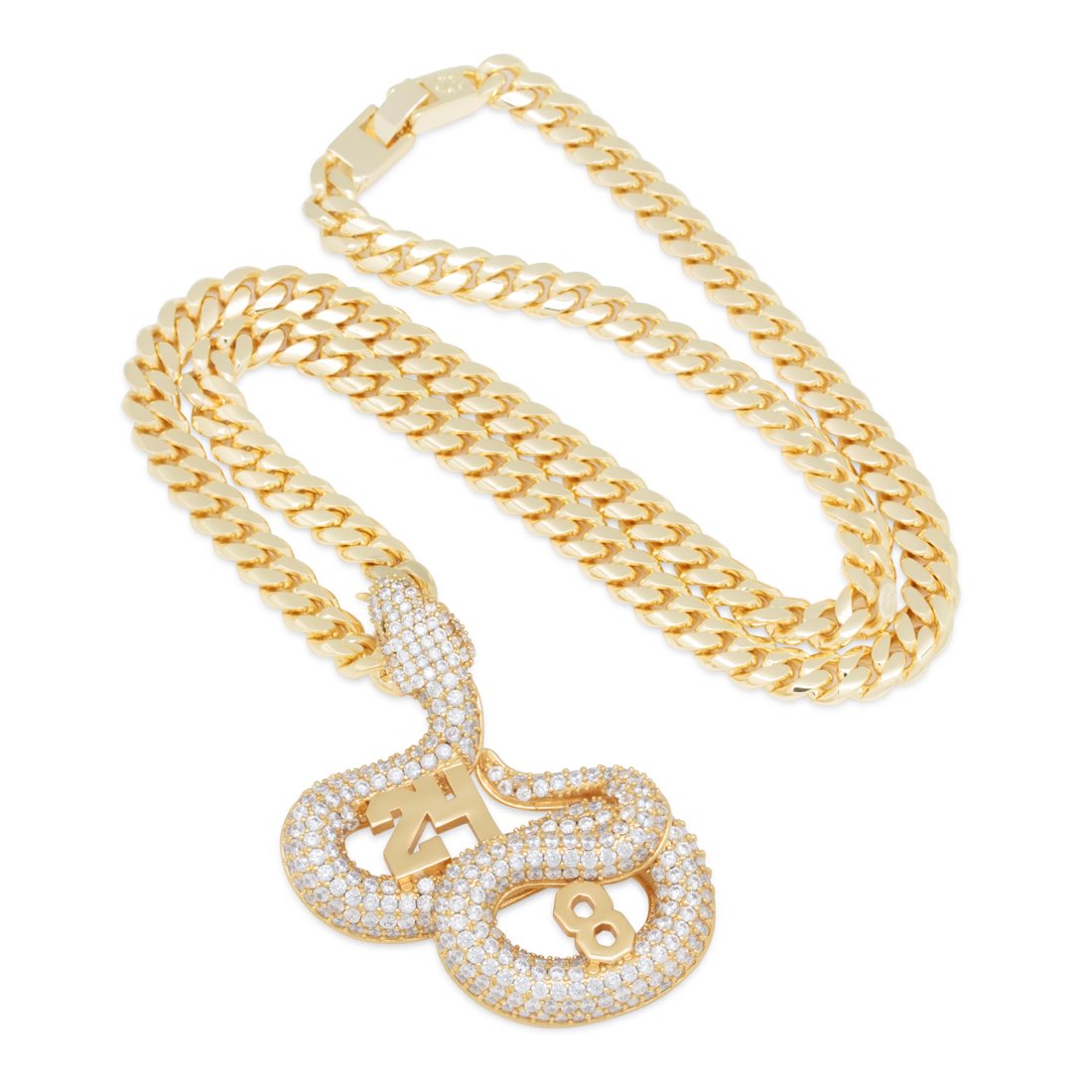 Black Mamba Eras Necklace in by King Ice