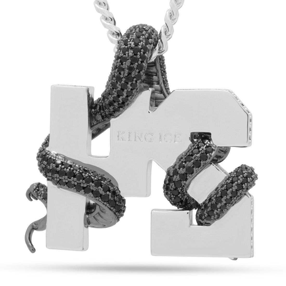 Black Mamba Number 24 Necklace in by King Ice