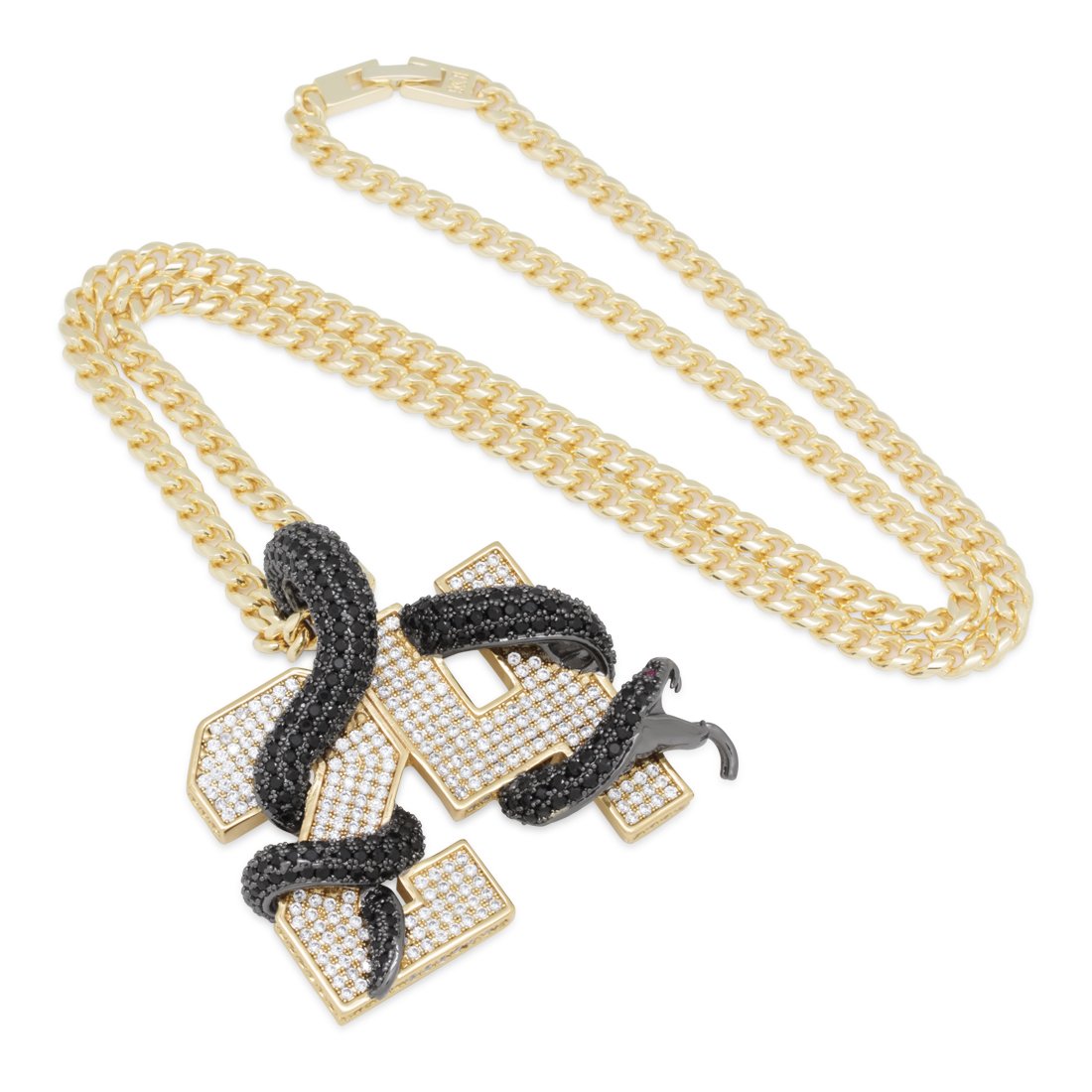 Black Mamba Number 24 Necklace in by King Ice