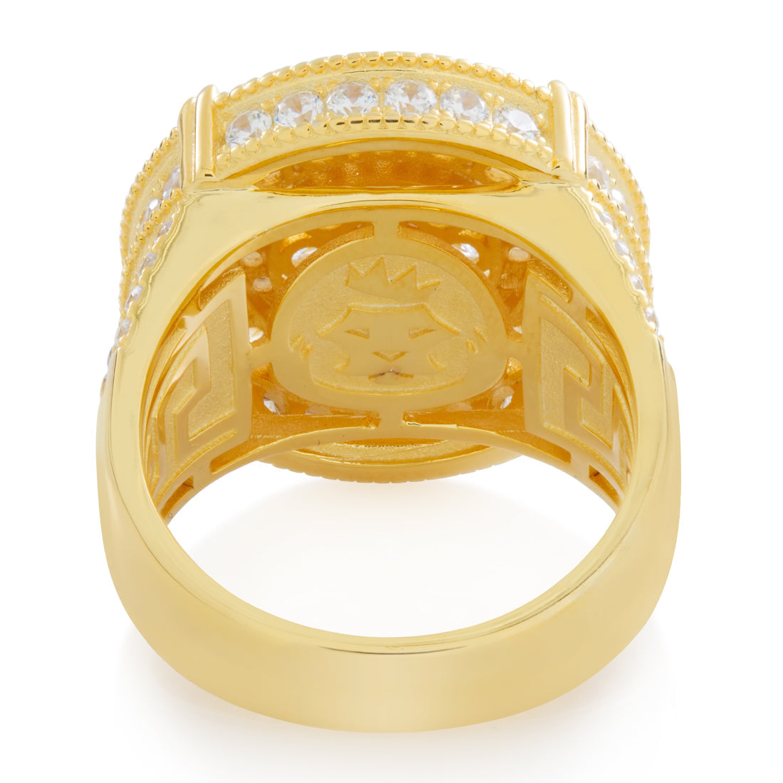 Brilliant-Cut Cluster Ring in by King Ice