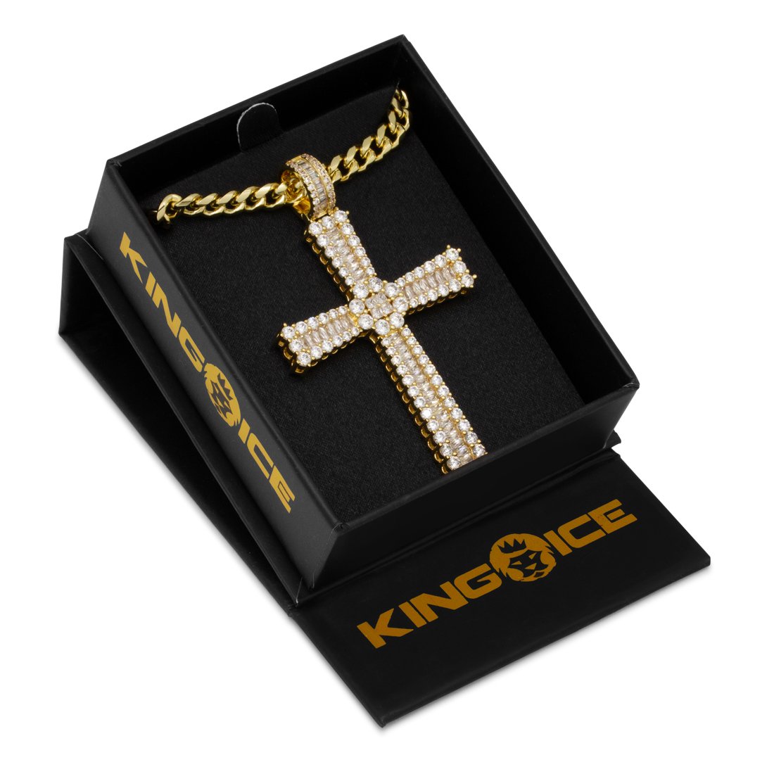 Celtic Cross Necklace in by King Ice