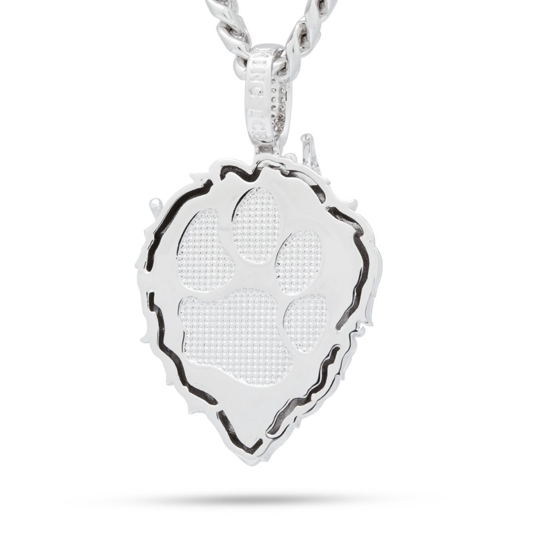 Classic Roaring Lion Necklace in by King Ice