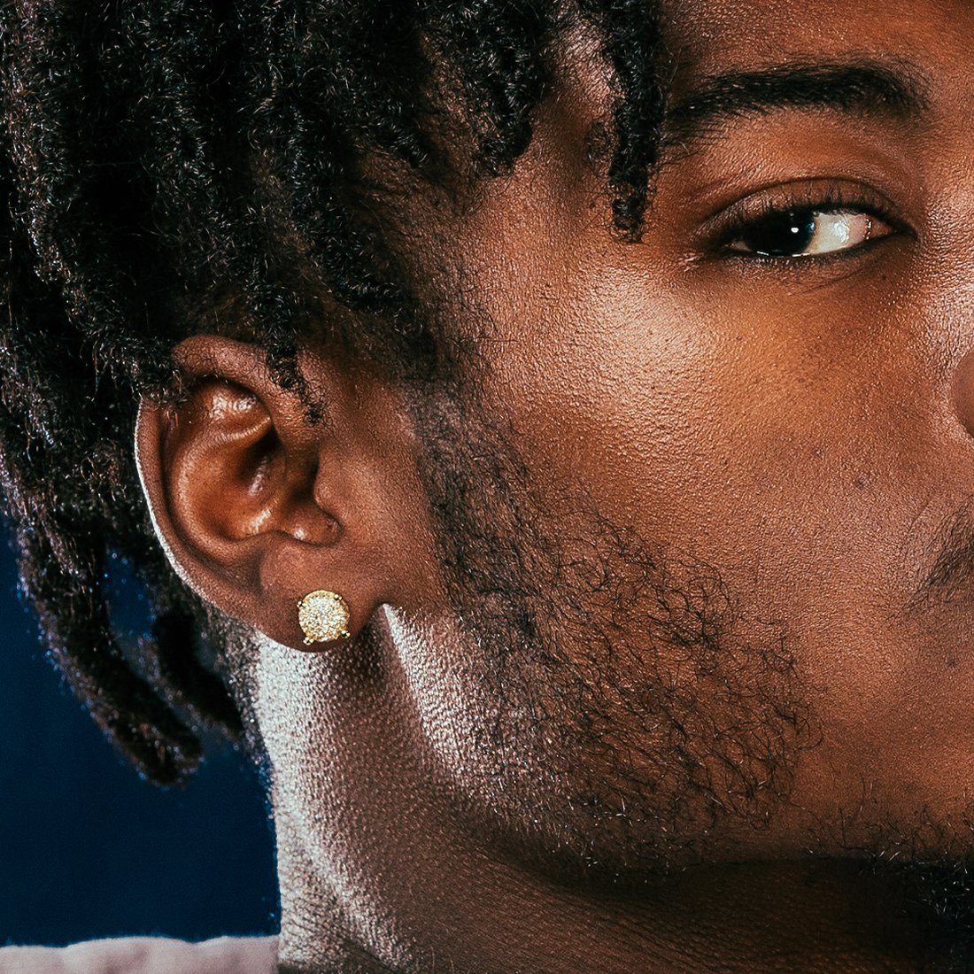 Cluster Stud Earrings in by King Ice