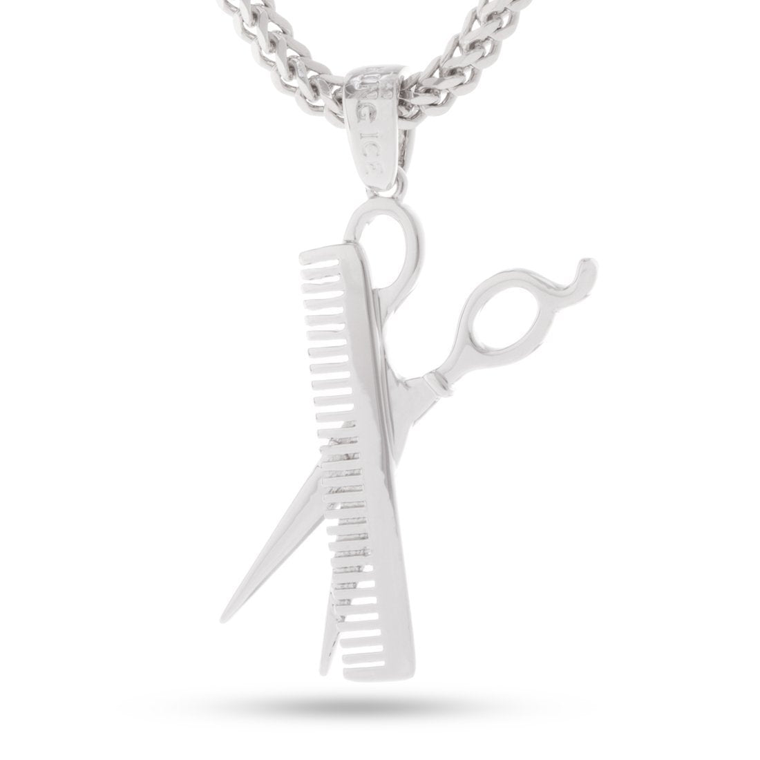 Comb and Scissors Necklace