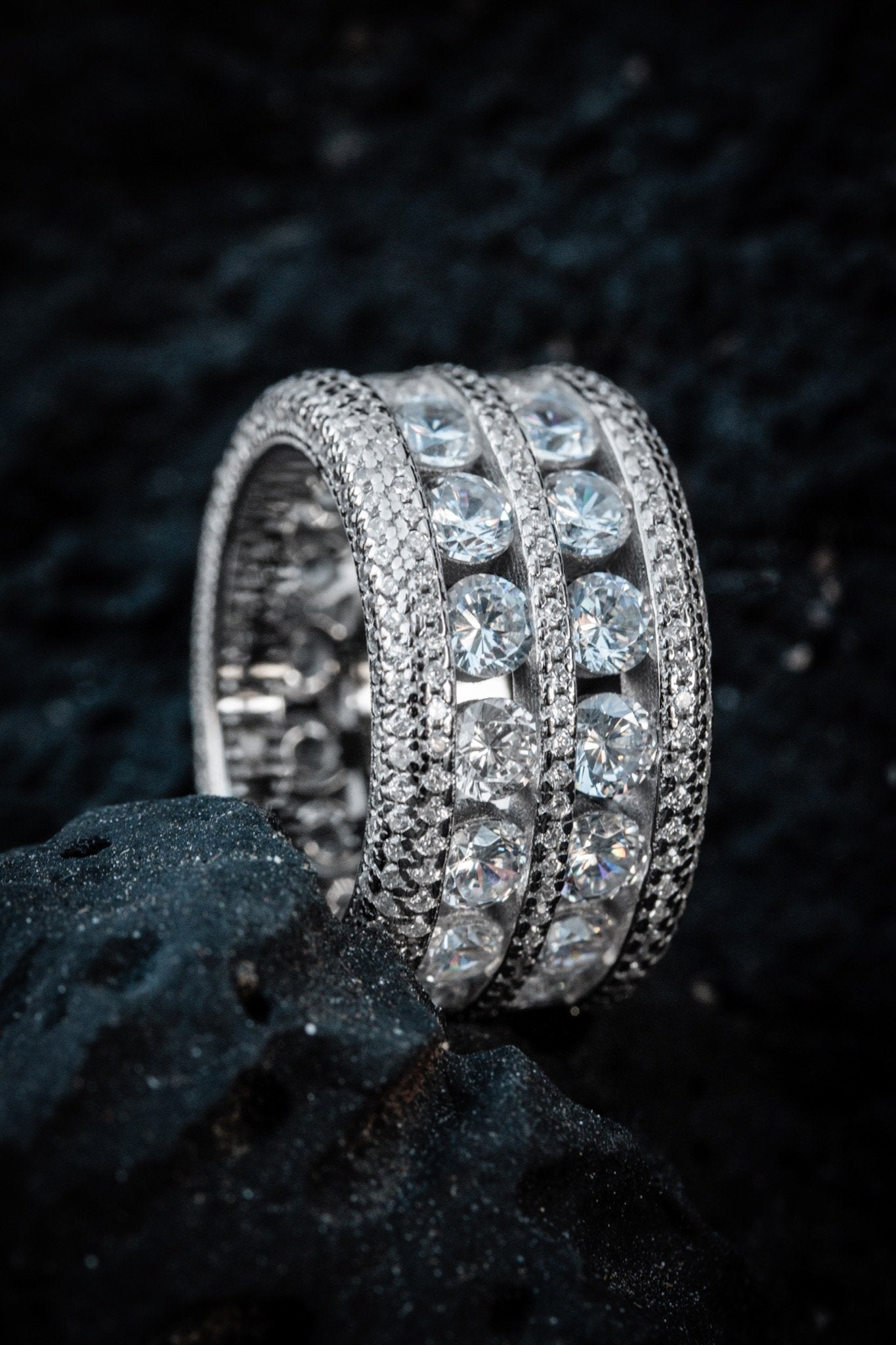 Complex Eternity Ring in by King Ice