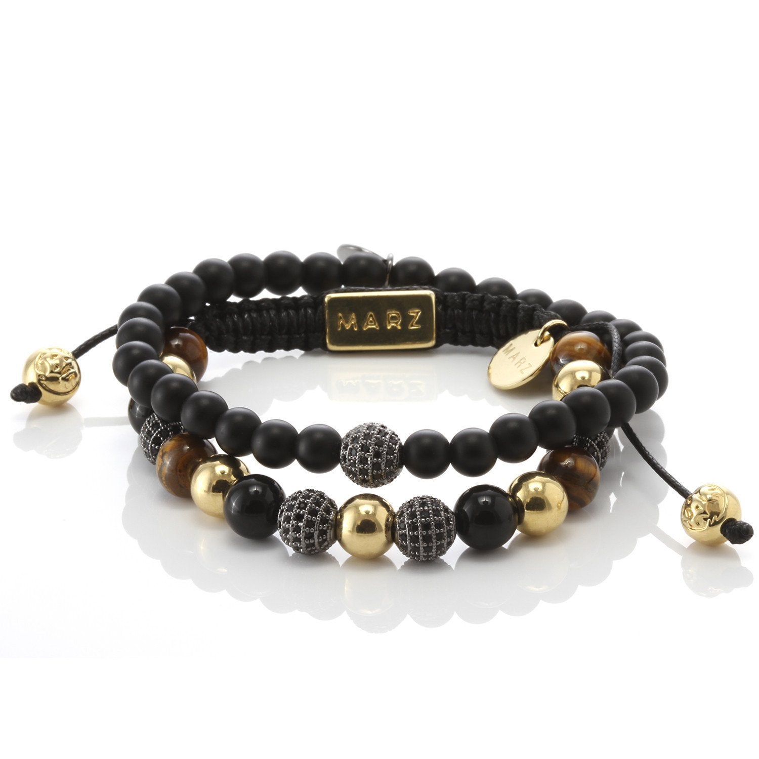 Crystalix Bracelet Set by MARZ in 8.5" by King Ice