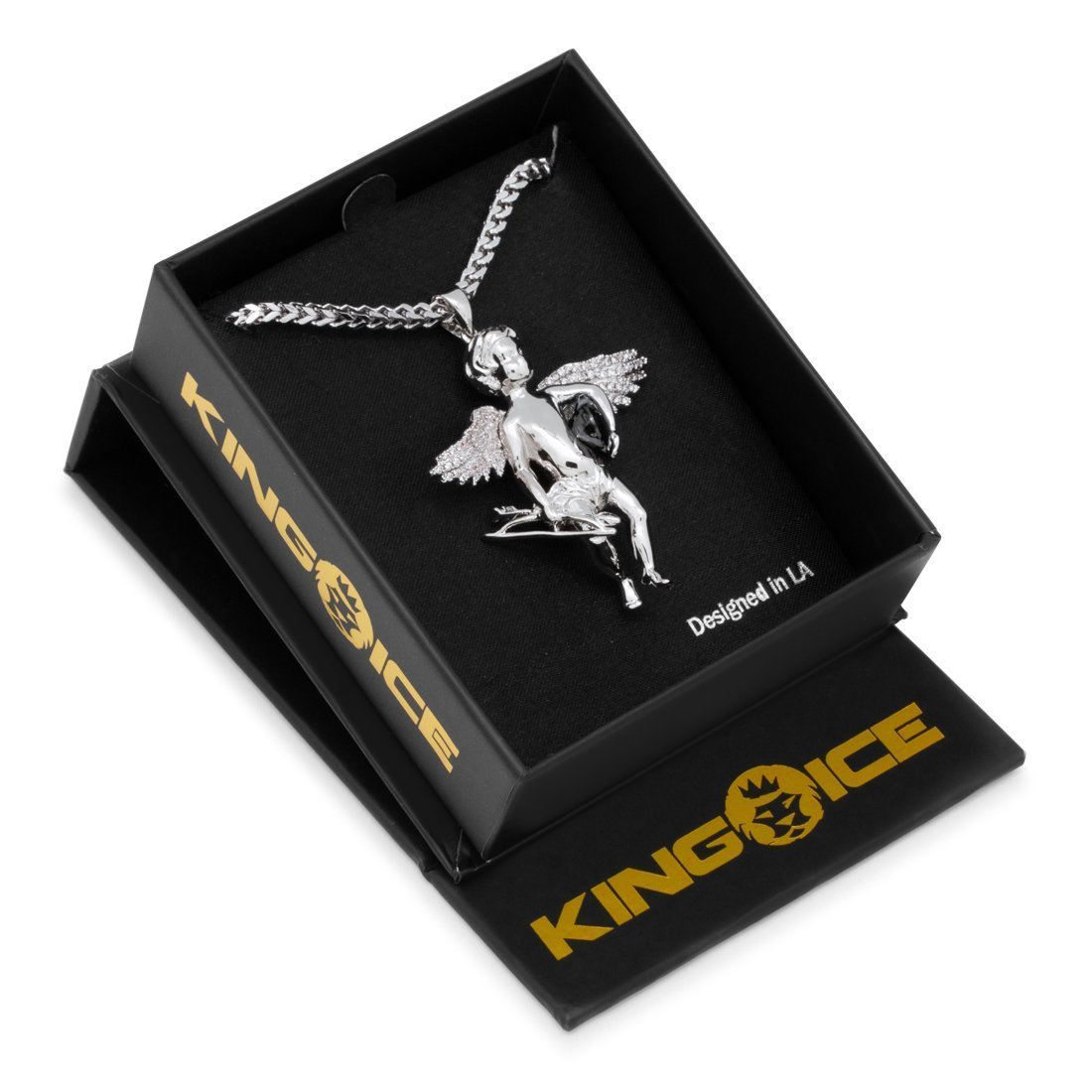 Cupid Necklace in by King Ice