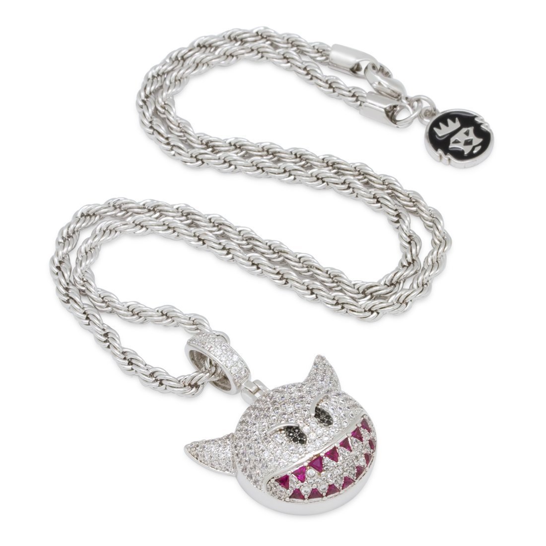 Devil Emoji Necklace in by King Ice
