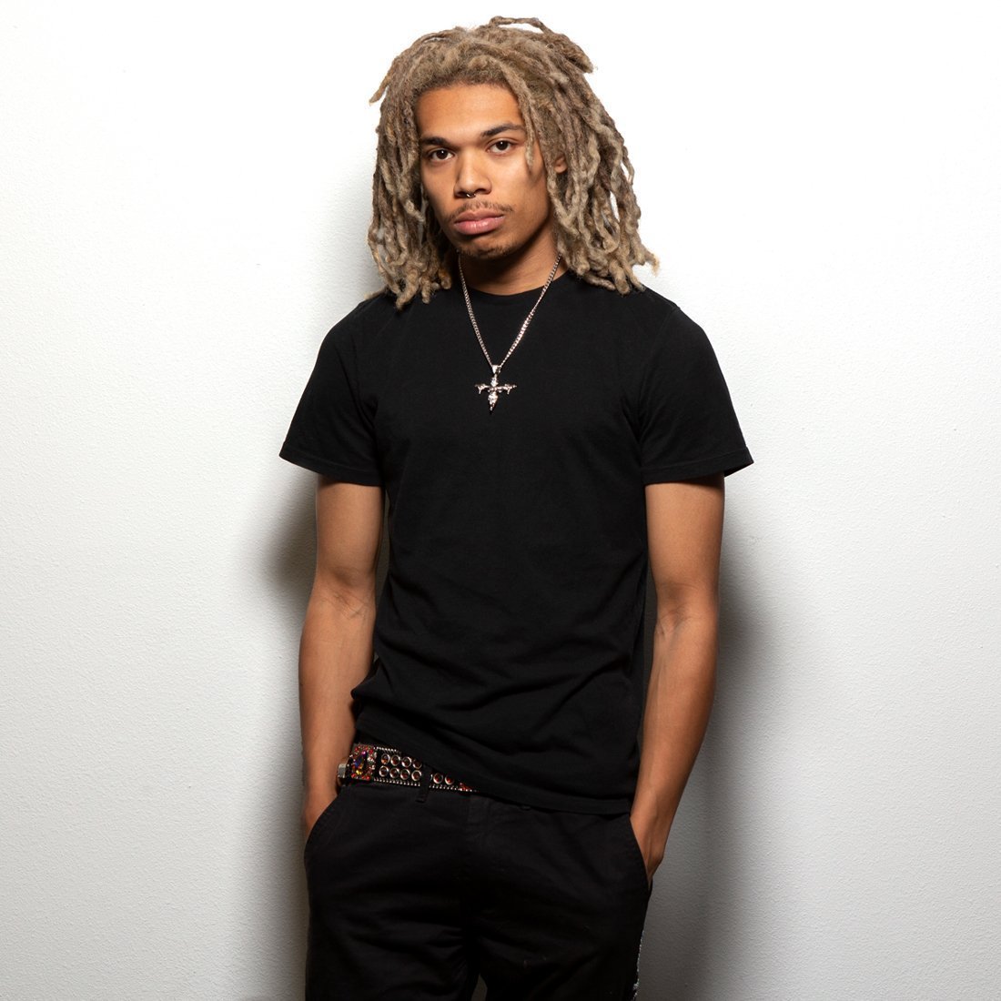 Dual Uzi Angel Necklace in by King Ice